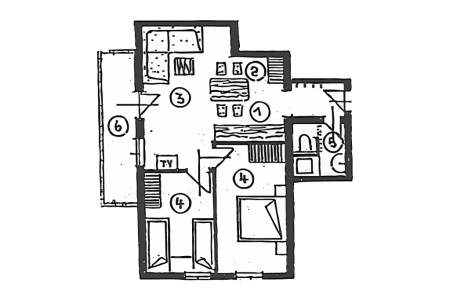 Christl Wörthersee | Ferienwohnung 3 | Grundriss